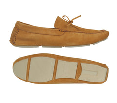 $850 Loro Piana Light Brown Driving Shoes - (LP592610) - Parent