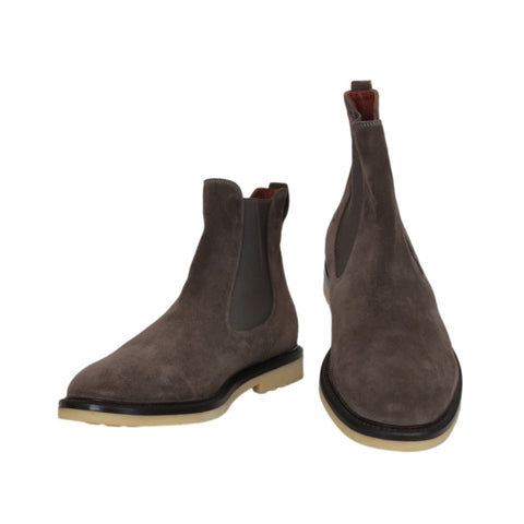 Loro Piana Brown Chelsea Boots
