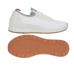 $850 Mandelli White Cotton Slip-On Sneakers - (MM314262) - Parent