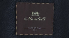 $3975 Mandelli Black Cashmere Blend Solid Coat - (MM10282515) - Parent