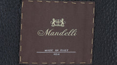 $4475 Mandelli Black Cashmere Blend Solid Coat - (MM10282510) - Parent