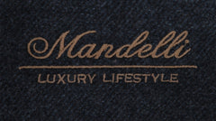 $3125 Mandelli Gray Wool Blend Solid Puffer Jacket - (MM1028253) - Parent