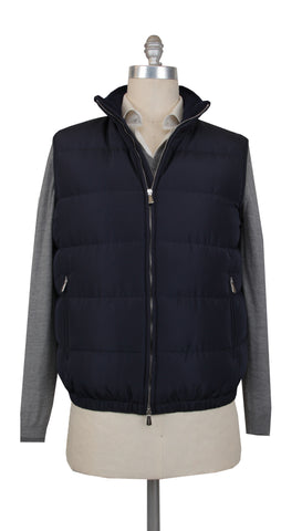 Mandelli Dark Blue Jacket Vest