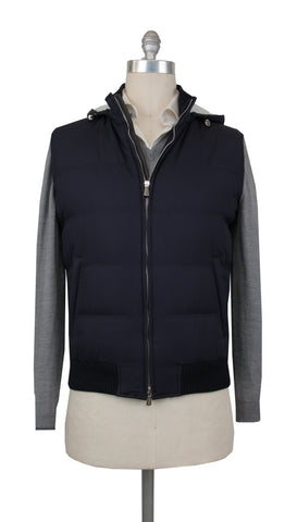 Mandelli Navy Blue Jacket Vest