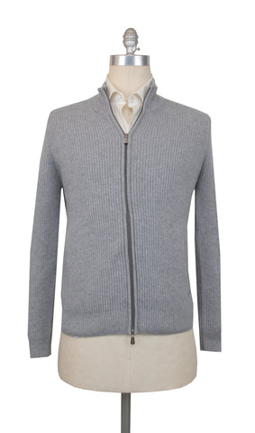 Mandelli Gray Crewneck Jacket