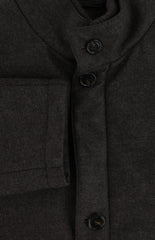 $3400 Mandelli Brown Wool Blend Solid Coat - (MM221262) - Parent