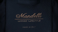 $3300 Mandelli Black Wool Blend Solid Jacket - (MM1028255) - Parent