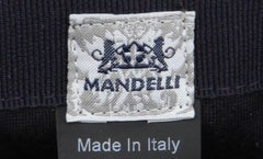 $450 Mandelli Dark Gray Solid Wool Blend Baseball Cap - (MM382510) - Parent