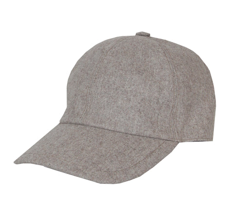 Mandelli Light Brown Baseball Cap