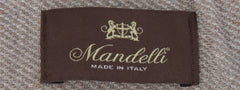 $525 Mandelli Light Brown Solid Wool Blend Pants - Slim - (MM43244) - Parent