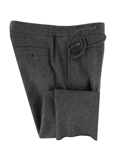 $1575 Mandelli Gray Solid Cashmere Blend Pants - Slim - (MM1016255) - Parent