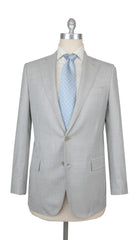 $4800 Principe d'Eleganza Light Gray Wool Melange Suit - 40/50 - (PE712251)