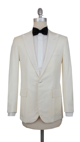 Principe d'Eleganza Cream Tuxedo Jacket