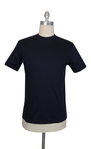 Sartorio Napoli Dark Blue Crewneck T-Shirt