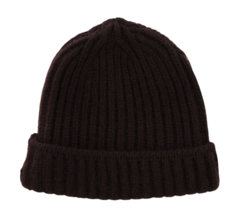 Sartorio Napoli Dark Brown Beanie