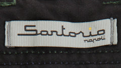 $550 Sartorio Napoli Denim Blue Solid Jeans - Slim - (SA322251) - Parent