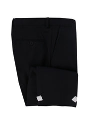 $3425 Sartorio Napoli Dark Blue Wool Blend Solid Suit - (SA712251) - Parent