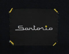 $3425 Sartorio Napoli Dark Blue Wool Blend Solid Suit - (SA712251) - Parent