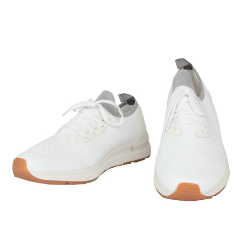 Sartorio Napoli White Slip-On Sneakers