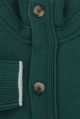 Svevo Parma Green Cashmere Solid Jacket - (SV1229222) - Parent