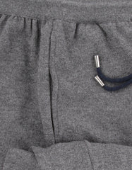 Svevo Parma Gray Solid Cashmere Sweatpants - (SV75235) - Parent