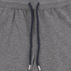 Svevo Parma Gray Solid Cashmere Sweatpants - (SV75235) - Parent