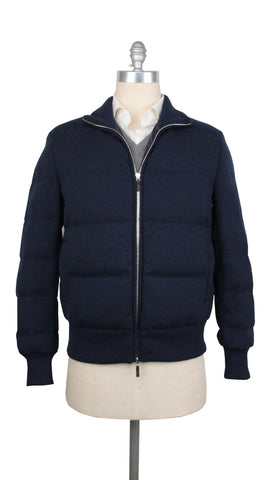 Svevo Parma Dark Blue Puffer Jacket