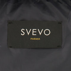 Svevo Parma Dark Blue Cashmere Puffer Jacket - (SV814231) - Parent