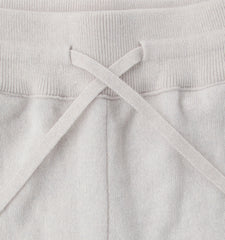 Svevo Parma Off White Solid Cashmere Sweatpants - (SV712222) - Parent