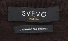 Svevo Parma Dark Brown Crewneck Sweater - (SV1019227) - Parent