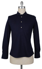 Svevo Parma Dark Blue Solid Cotton Polo - Large/52 - (SV114237)