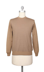 Svevo Parma Brown Wool Crewneck Sweater - L/52 - (SV48222)