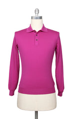 Svevo Parma Pink Solid Wool Polo - (SV416224) - Parent