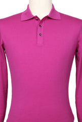Svevo Parma Pink Solid Wool Polo - (SV416224) - Parent