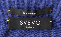 Svevo Parma Blue Solid Cotton Polo - (SV13238) - Parent