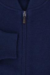 Svevo Parma Dark Blue Wool Blend Solid Jacket - (SV1229221) - Parent