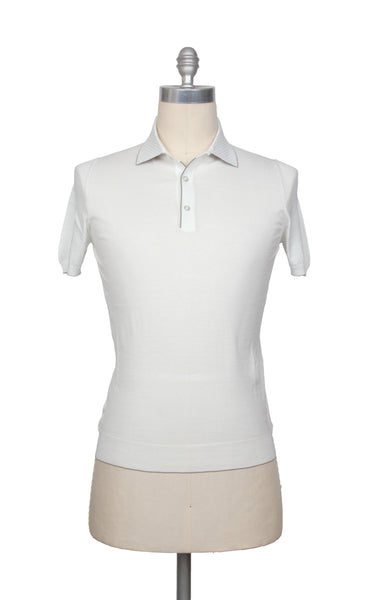 Svevo Parma White Solid Cotton Polo - (SV39224) - Parent