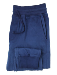 Svevo Parma Blue Solid Cotton Sweatpants - (SV712223) - Parent