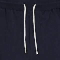 Svevo Parma Dark Blue Solid Cotton Sweatpants - (SV810236) - Parent