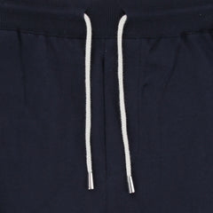 Svevo Parma Dark Blue Solid Cotton Sweatpants - (SV810236) - Parent