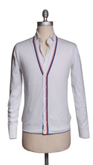 Svevo Parma White Cotton Cardigan - M/50 - (SV10620211)