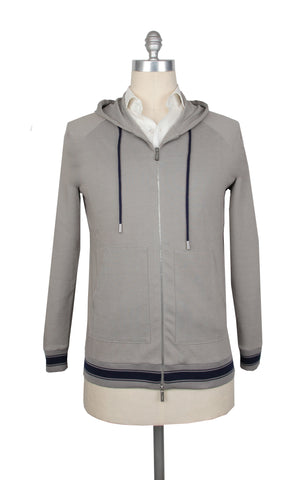 Svevo Parma Gray Hooded Sweater