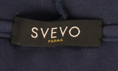 Svevo Parma Navy Blue Cotton Blend Hooded Sweater - (SV810233) - Parent