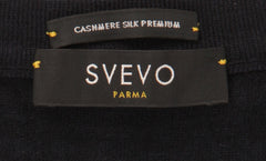 Svevo Parma Midnight Navy Blue Crewneck Sweater - (SV1012225) - Parent