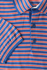 Svevo Parma Blue Striped Cotton Polo - (SV392226) - Parent