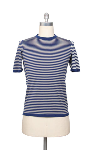 Svevo Parma Blue Crewneck Sweater
