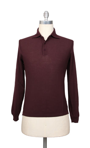 Svevo Parma Burgundy Red Polo