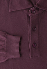 Svevo Parma Burgundy Red Solid Cotton Polo - (SV111233) - Parent