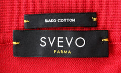 Svevo Parma Red Fancy Cotton Polo - (SV392211) - Parent