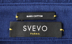 Svevo Parma Blue Solid Cotton Polo - (SV392220) - Parent